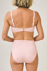 Sabina Two-Piece Bikini Top in Sunbeam Stripe