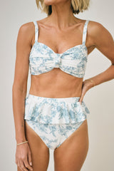 Sabina Two-Piece High Waisted Bottom in Daylight Saunter