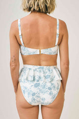 Sabina Two-Piece High Waisted Bottom in Daylight Saunter