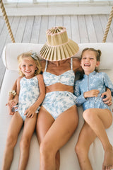 Sabina Two-Piece Bikini Top in Daylight Saunter