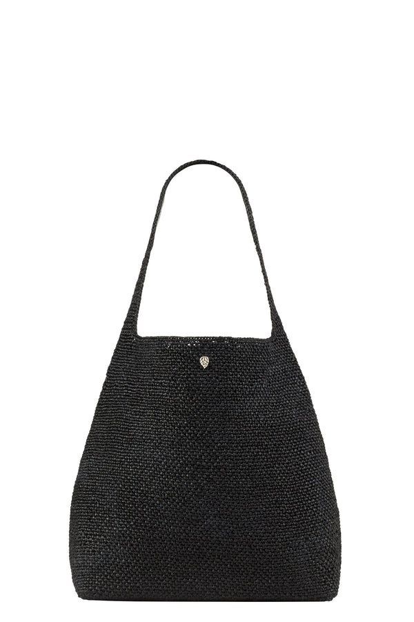 Loto Shoulder Bag in Charcoal by Helen Kaminski