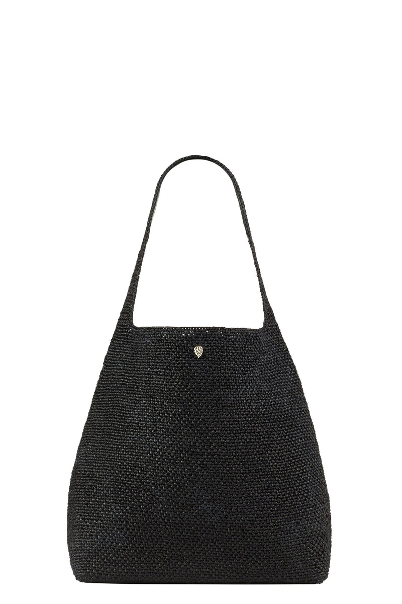 Loto Shoulder Bag in Charcoal by Helen Kaminski