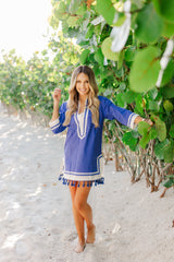 Monica Tunic in Cornflower