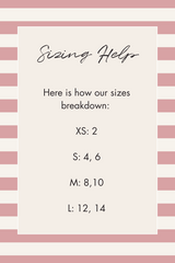 Sabina Two-Piece High Waisted Bottom in Daylight Saunter