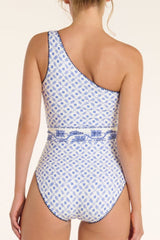 Johanna One-piece Swimsuit in Santorini Dots