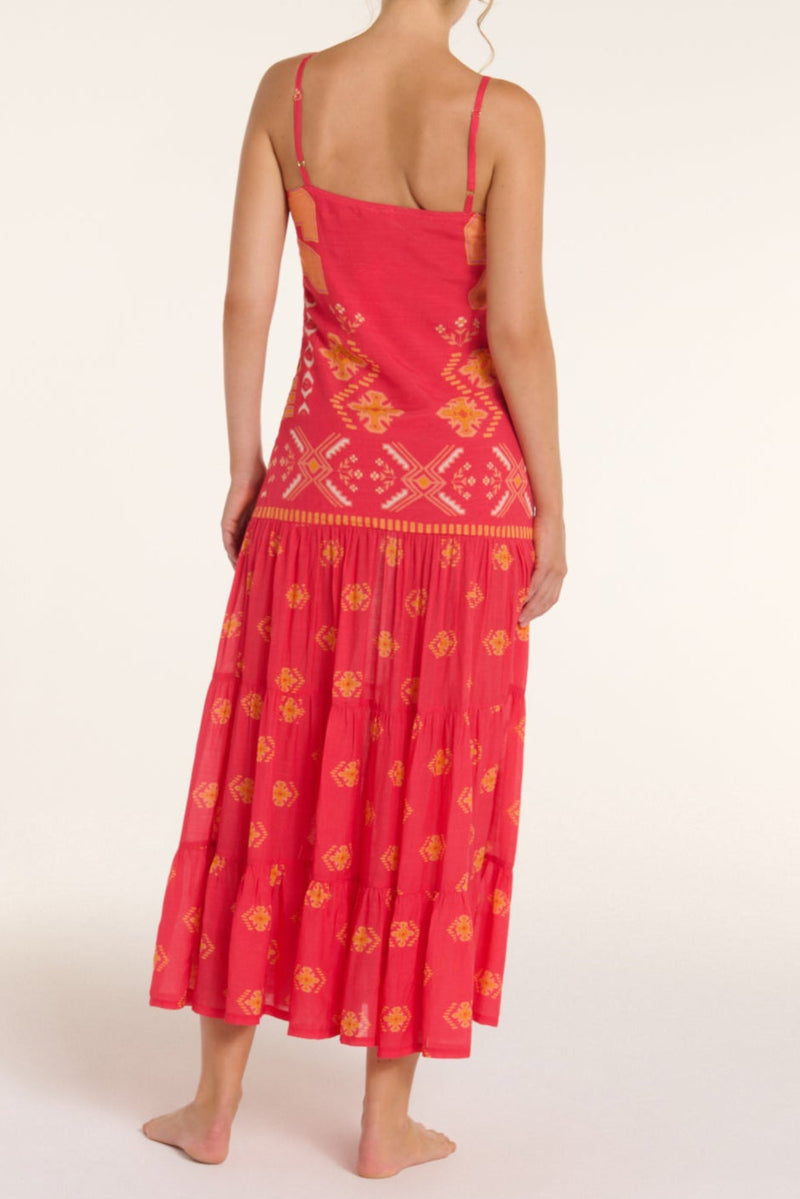 Poppy Dress in Tribal Gone West