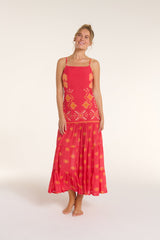 Poppy Dress in Tribal Gone West