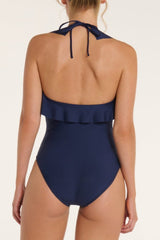 Marcela One-Piece Swimsuit in Midnight Navy