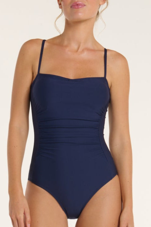 Lupe One-piece Swimsuit in Midnight Navy