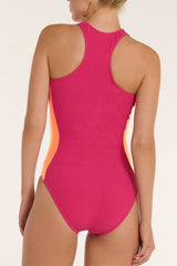 Margaret One-piece Swimsuit in Teaberry