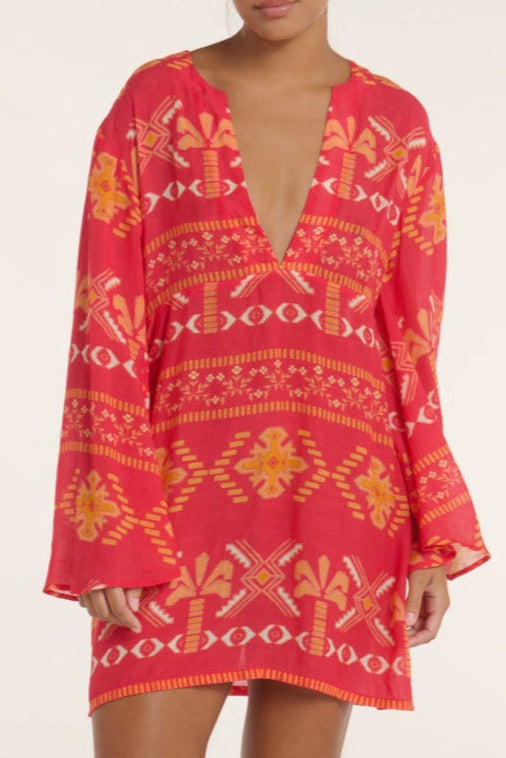 Colette Dress in Tribal Gone West