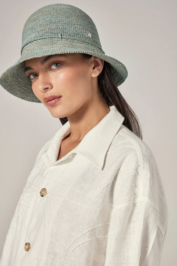 Provence Hat in Seaglass by Helen Kaminski