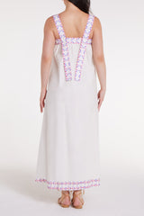 Ava Maxi Dress in Graceful Garlands