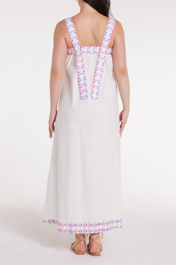 Ava Maxi Dress in Graceful Garlands
