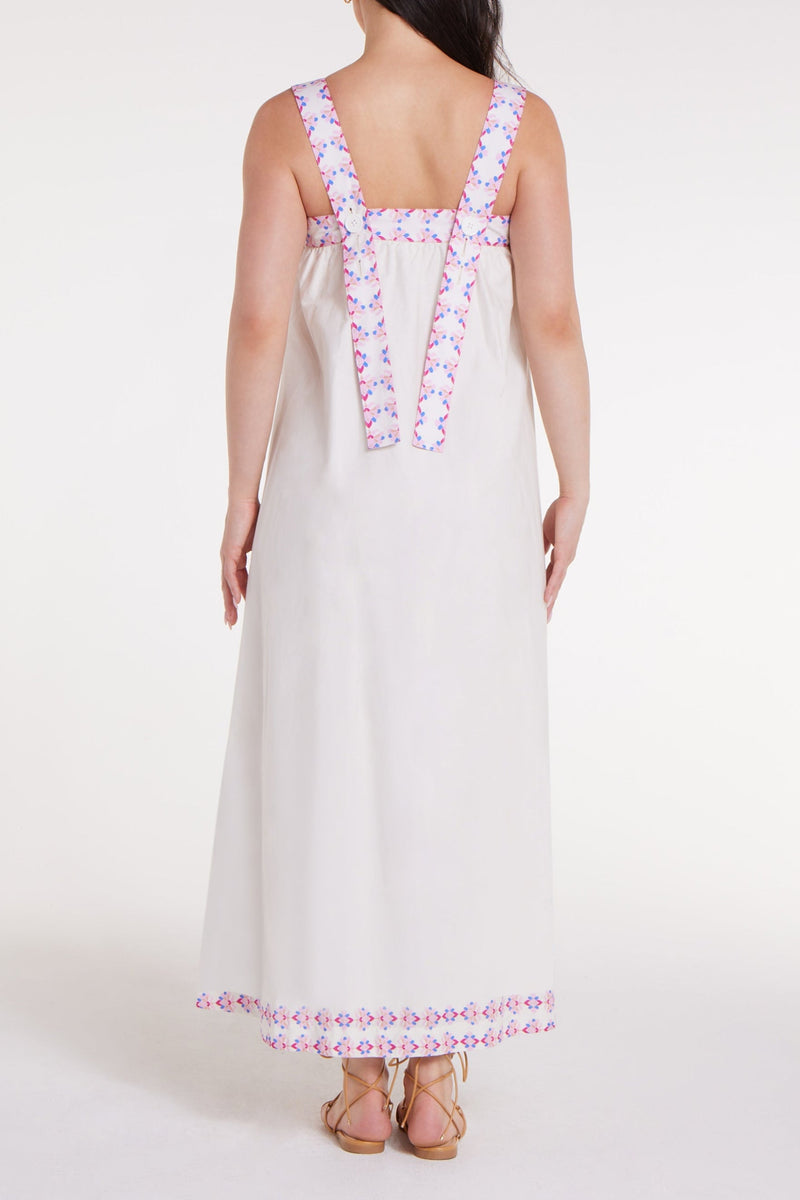 Ava Maxi Dress in Graceful Garlands