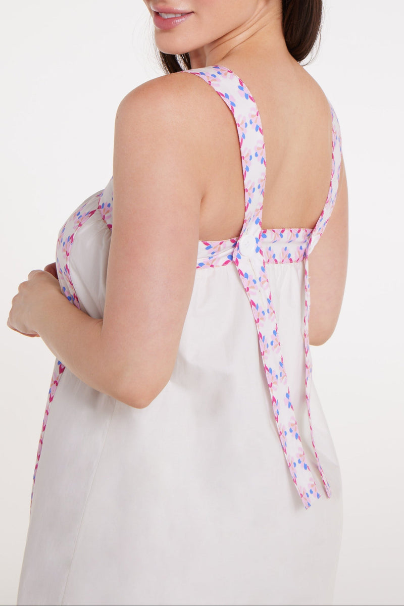 Ava Maxi Dress in Graceful Garlands