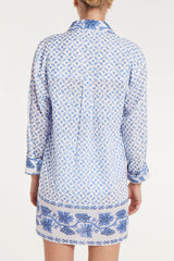 Marie Shirt Dress in Santorini Dots