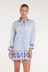 Marie Shirt Dress in Santorini Dots