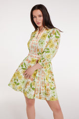 Halle Mini Dress in Sights of Springs