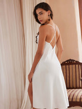 Elegant Robe Dress & Pajama Set Bridal