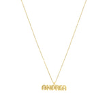 The Balloon Name Necklace