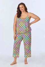 Camilla Cami Stretch Jersey Cropped PJ Set