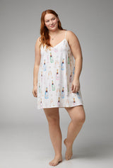 Champagne Wedding Stretch Jersey Chemise