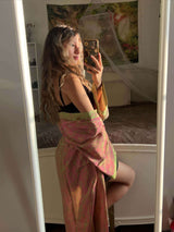 Oriental Reversible Kimono Robe