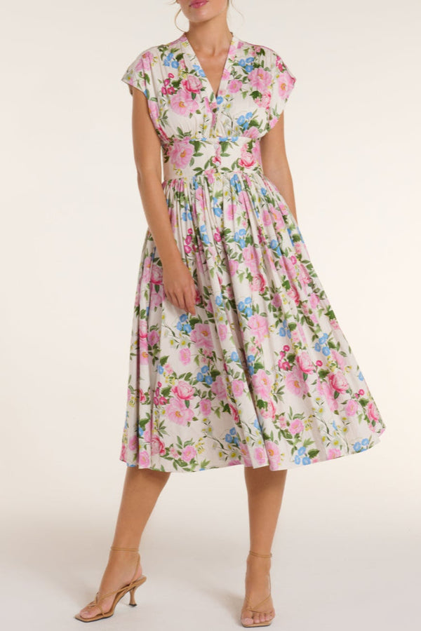 Tiffany Dress in Blooming in Breeze
